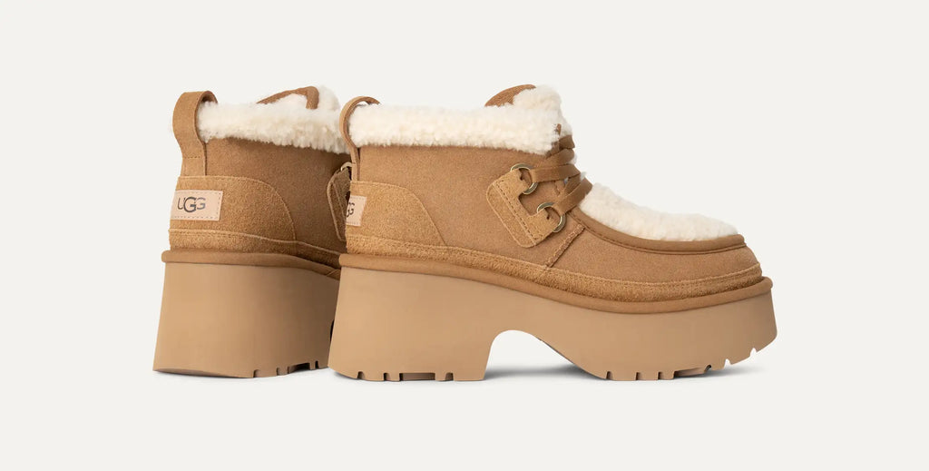 [1167772-CHE] WOMENS UGG CLASSIC NEW HEIGHTS LACE UP