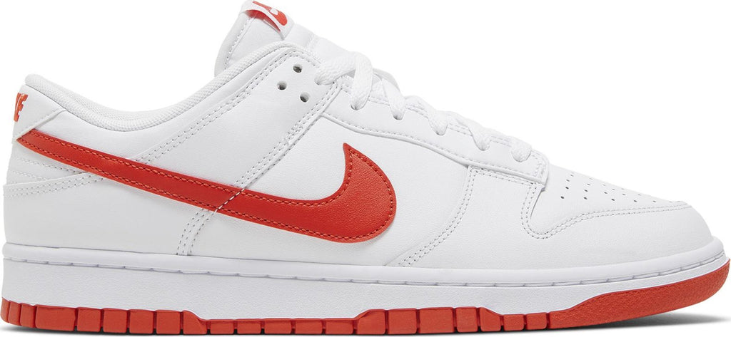 [DV0831-103] Mens Nike DUNK LOW RETRO 'WHITE PICANTE RED'