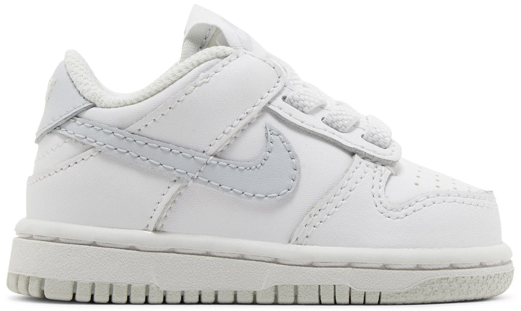 [DH9761-102] TODDLERS NIKE DUNK LOW 'WHITE PURE PLATINUM'