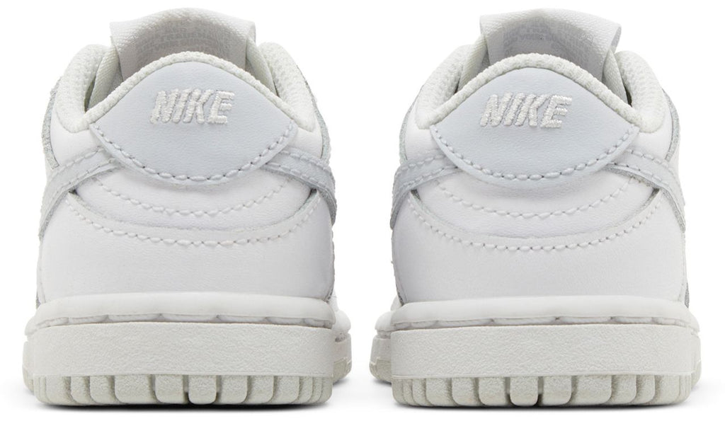 [DH9761-102] TODDLERS NIKE DUNK LOW 'WHITE PURE PLATINUM'