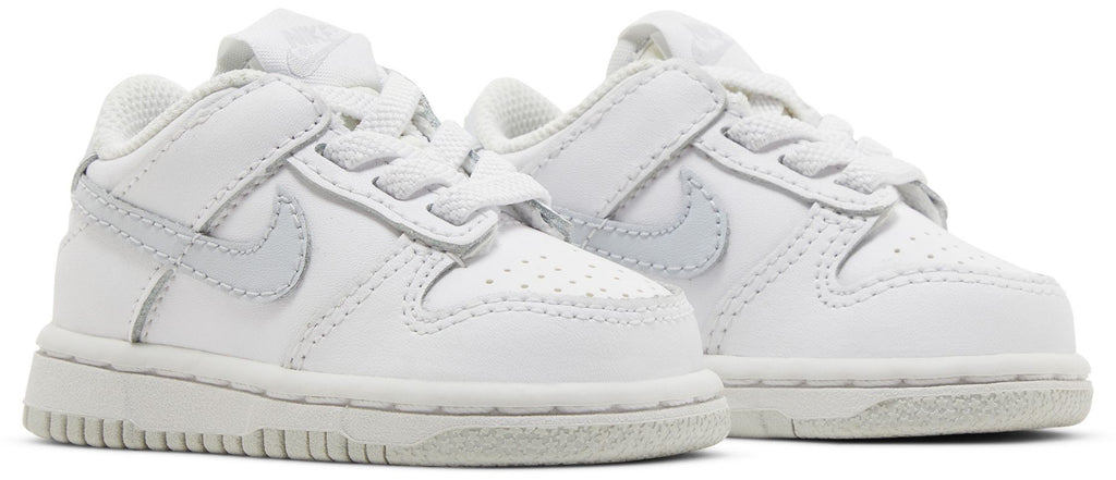 [DH9761-102] TODDLERS NIKE DUNK LOW 'WHITE PURE PLATINUM'