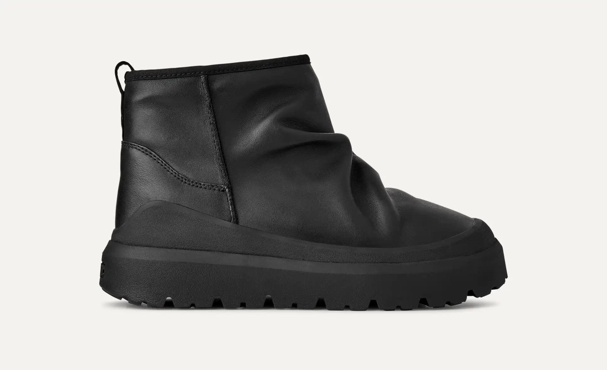 [1171118-BLK] MENS UGG HERITAGE UTILITY MINI NOIR BOOT - BLACK