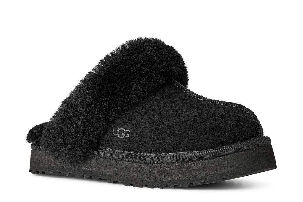 [1171199K-BLK] YOUTH UGG DISQUETTE SLIPPER 'BLACK'