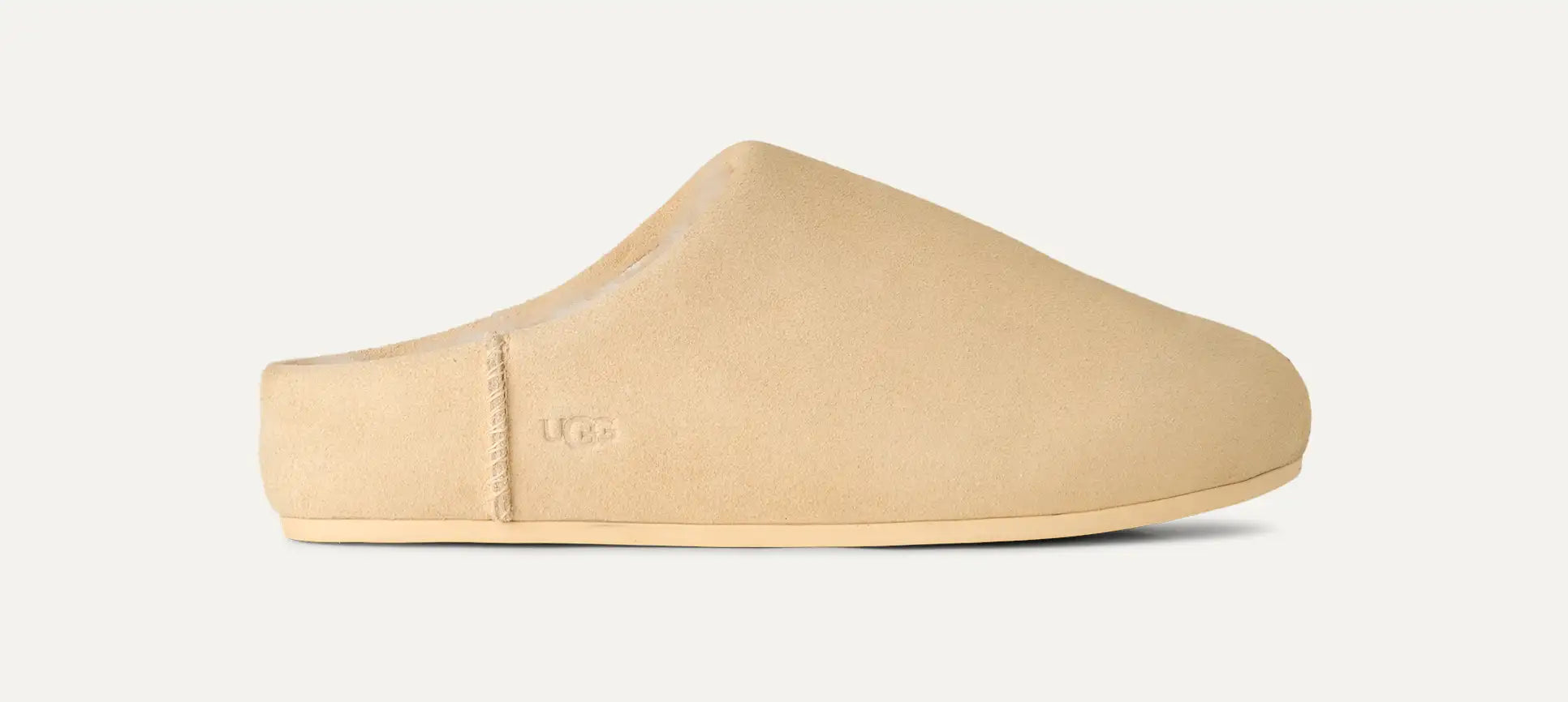 [1171390-PBT] WOMENS UGG ELEA SLIP-ON SLIPPER 'PALE BUTTERCUP'