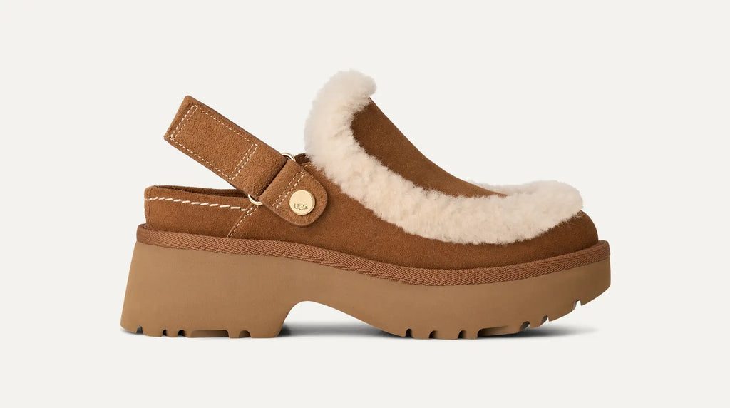 [1173331-CHE] WOMENS UGG ESMEE CLOG 'CHESTNUT'