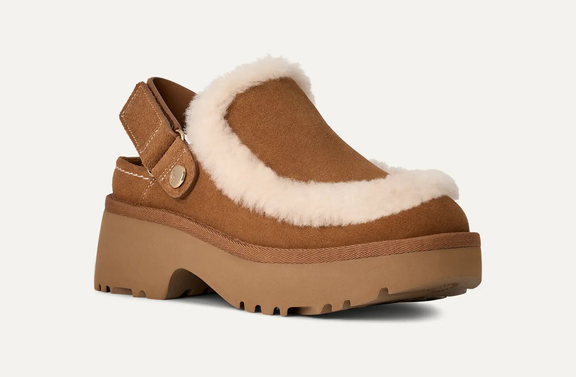 [1173331-CHE] WOMENS UGG ESMEE CLOG 'CHESTNUT'