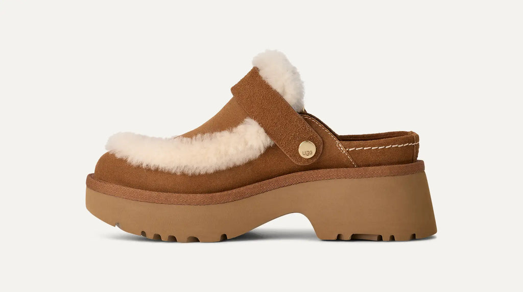 [1173331-CHE] WOMENS UGG ESMEE CLOG 'CHESTNUT'