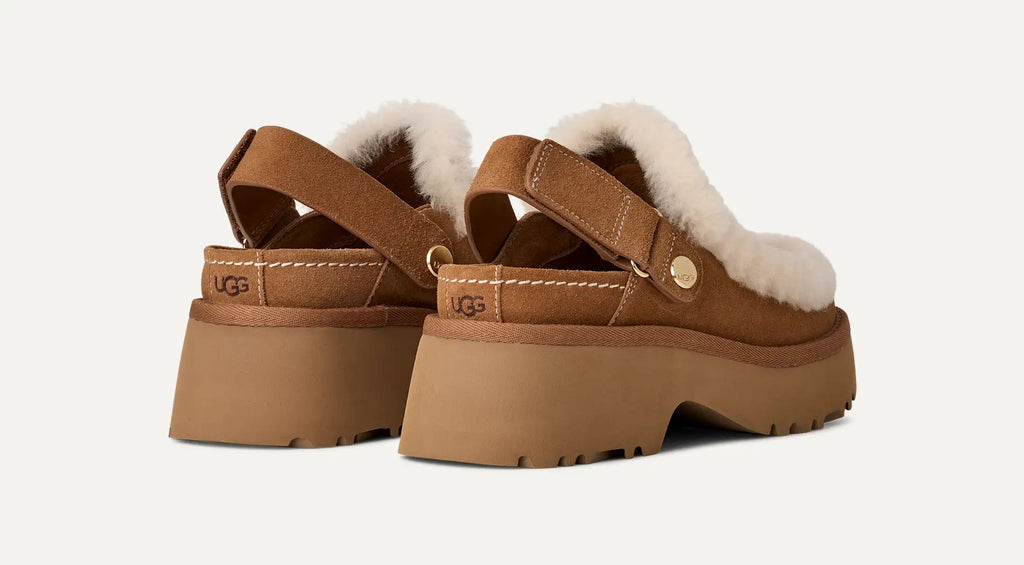 [1173331-CHE] WOMENS UGG ESMEE CLOG 'CHESTNUT'