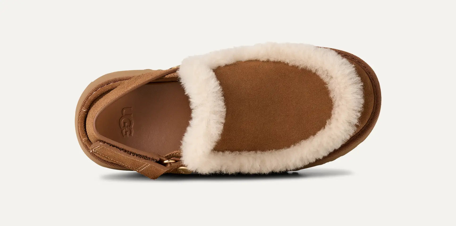 [1173331-CHE] WOMENS UGG ESMEE CLOG 'CHESTNUT'