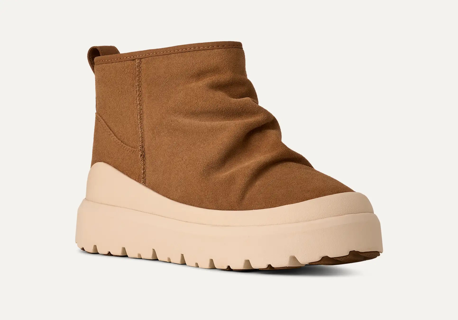 [1173811-CWTC] MENS UGG HERITAGE UTILITY MINI BOOT 'CHESTNUT WHITECAP' - CHESTNUT/WHITECAP