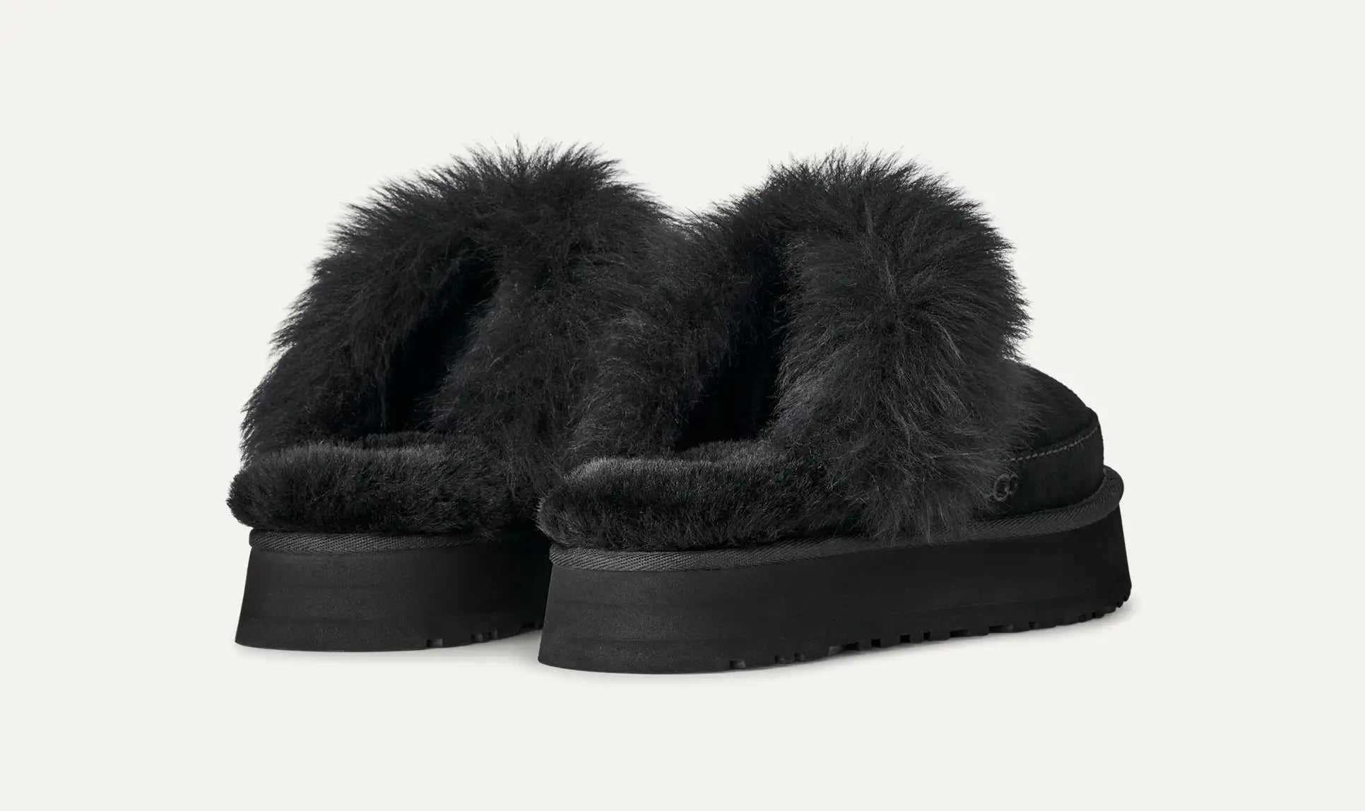 [1173930-BLK] WOMENS UGG DISQUETTE CHALET SLIPPER 'BLACK'