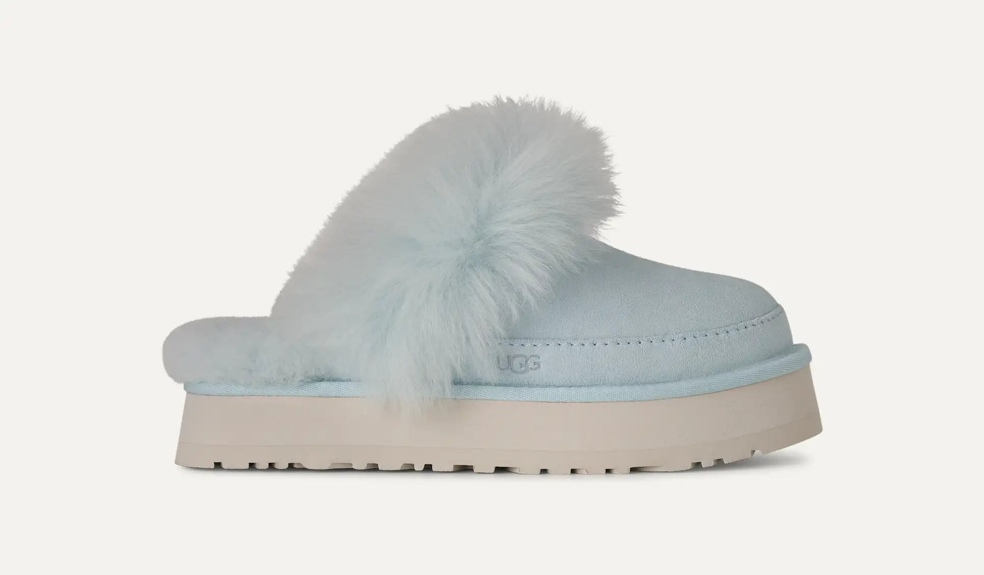[1173930-REF] WOMENS UGG DISQUETTE CHALET SLIPPER 'REEF BLUE'