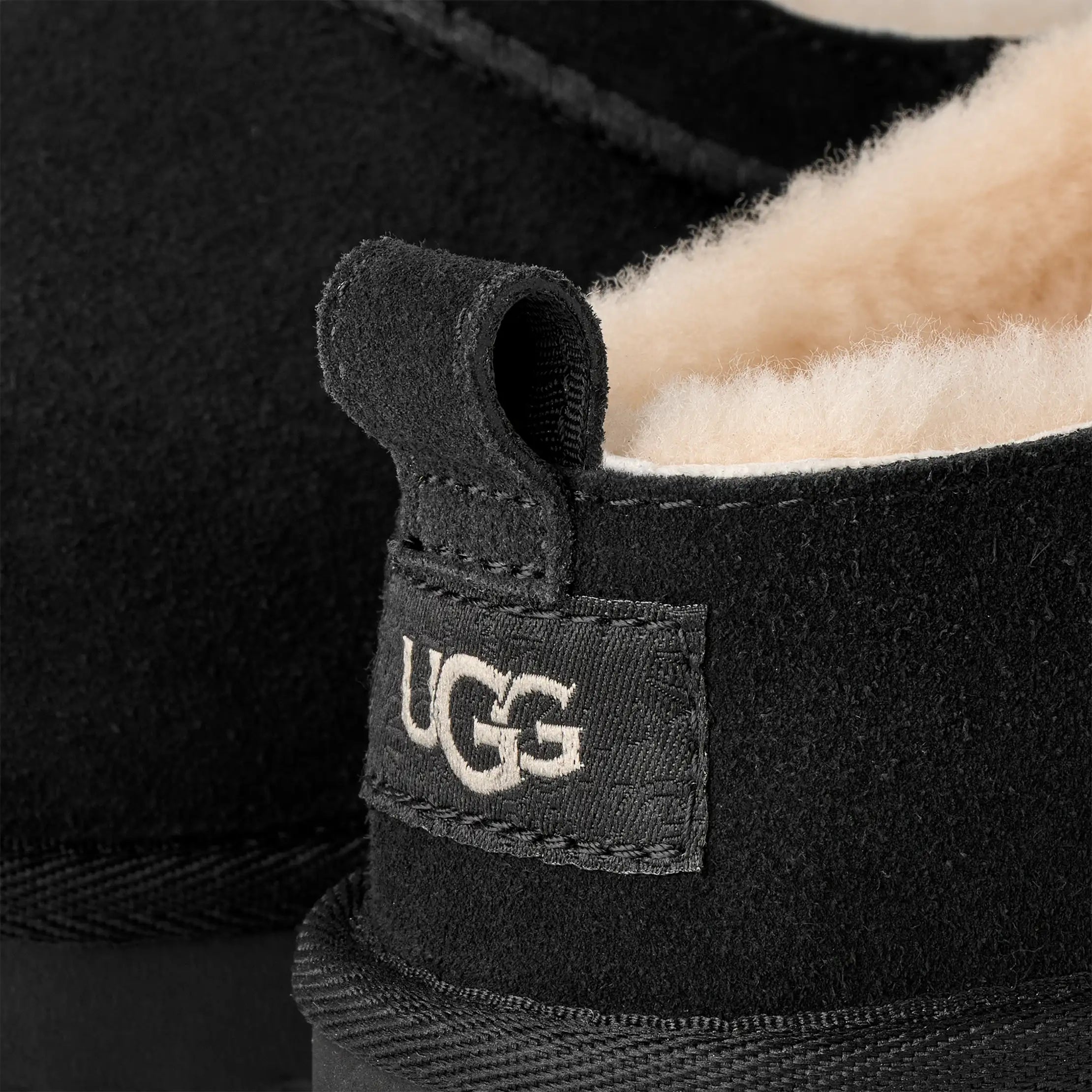 [1174410K-BLK] KIDS UGG CLASSIC MICRO SLIPPER 'BLACK'