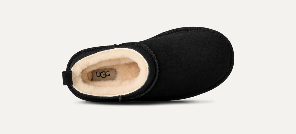 [1174410K-BLK] KIDS UGG CLASSIC MICRO SLIPPER 'BLACK'