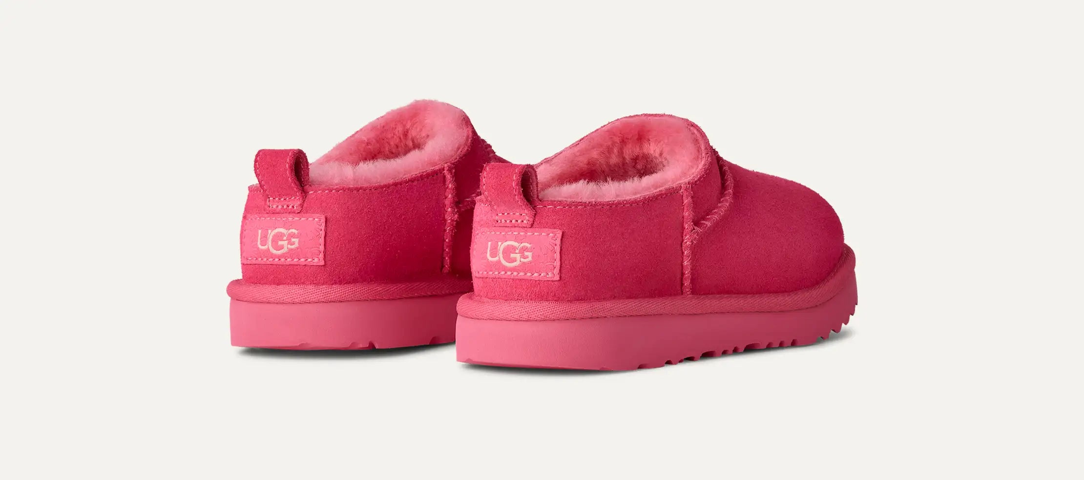 [1174410K-PBLM] KIDS UGG CLASSIC MICRO SLIPPER 'PINK BLOOM'