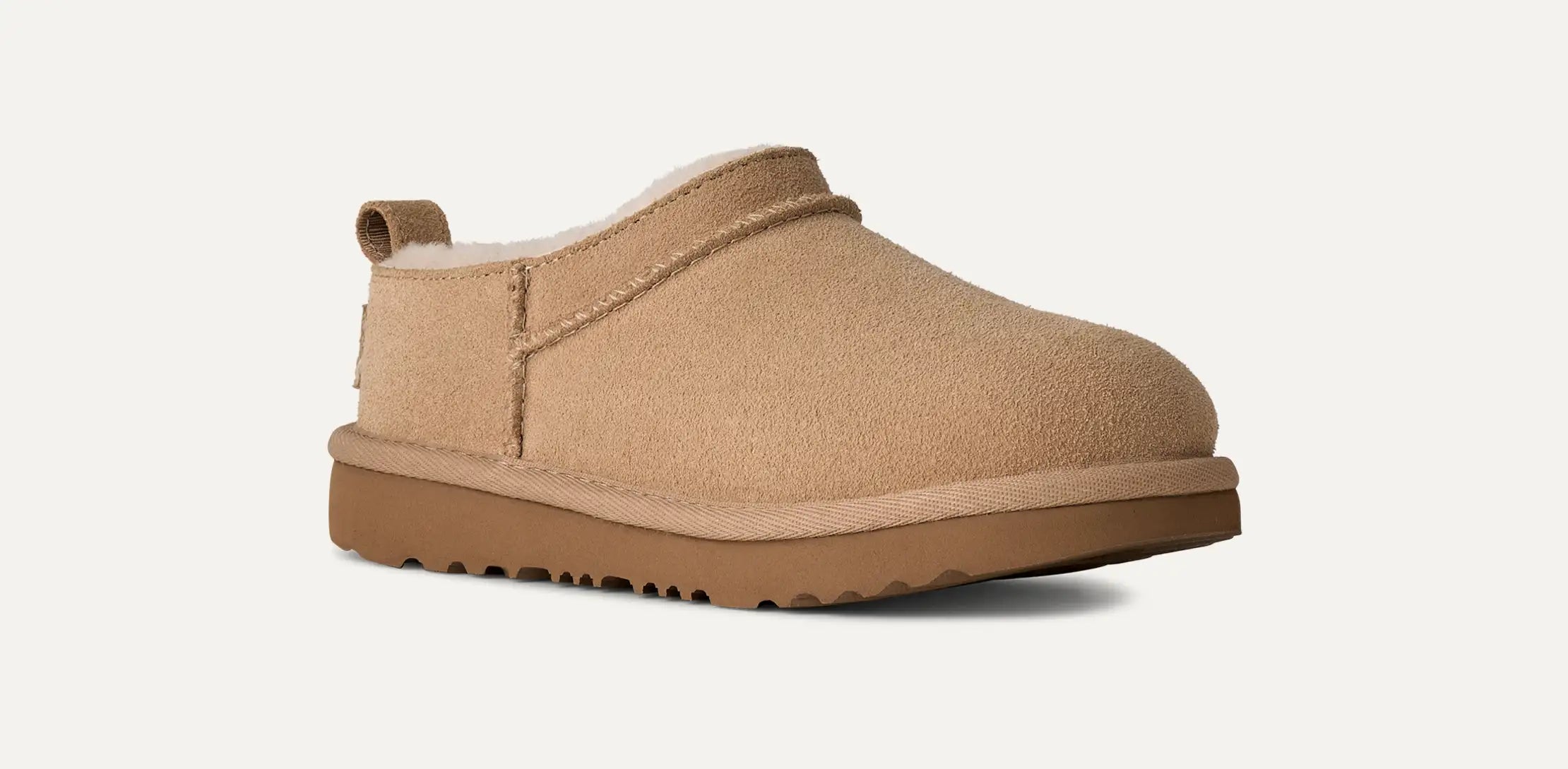 [1174410K-SAN] KIDS UGG CLASSIC MICRO SLIPPER 'SAND'