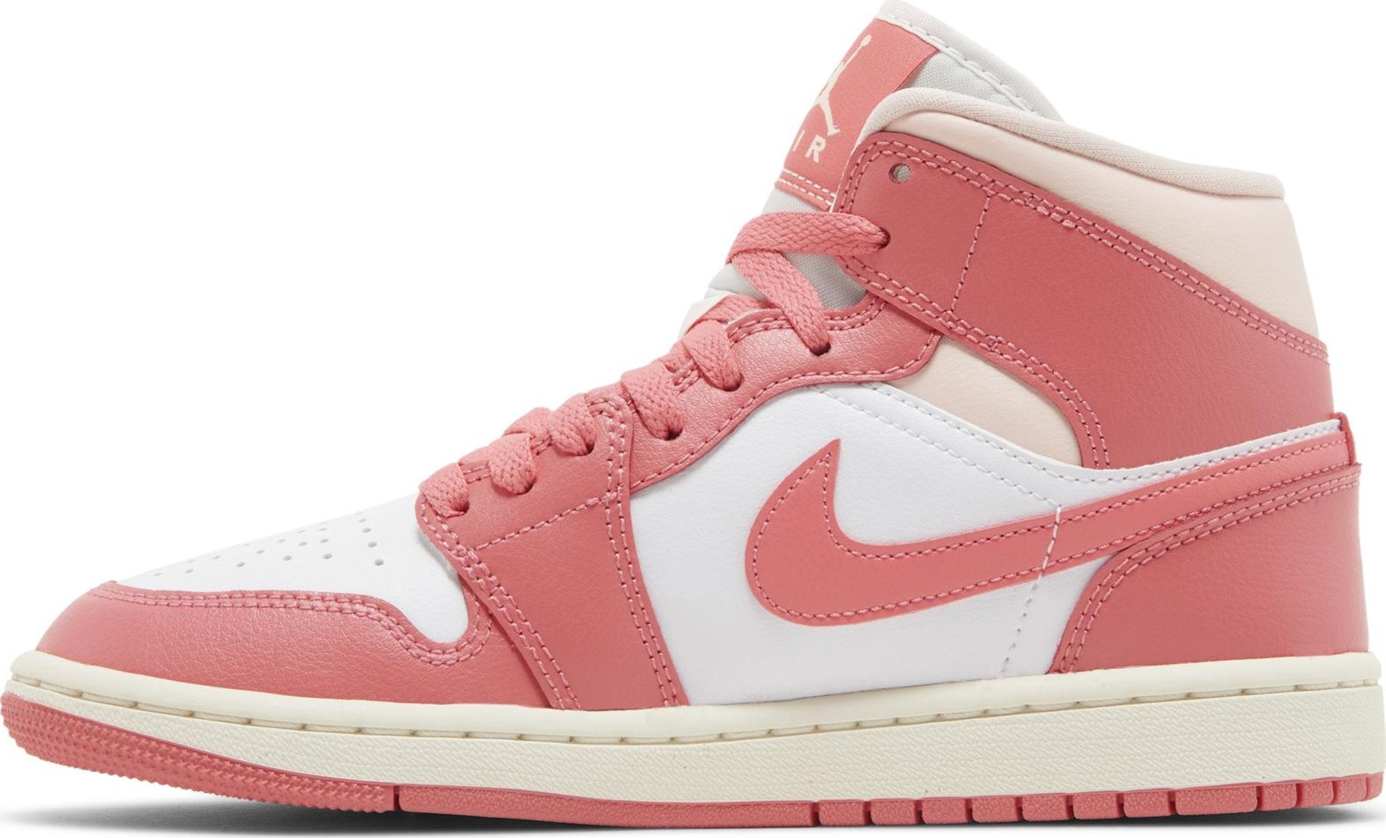 [BQ6472-186] Womens Air Jordan RETRO 1 MID 'STRAWBERRIES AND CREAM'