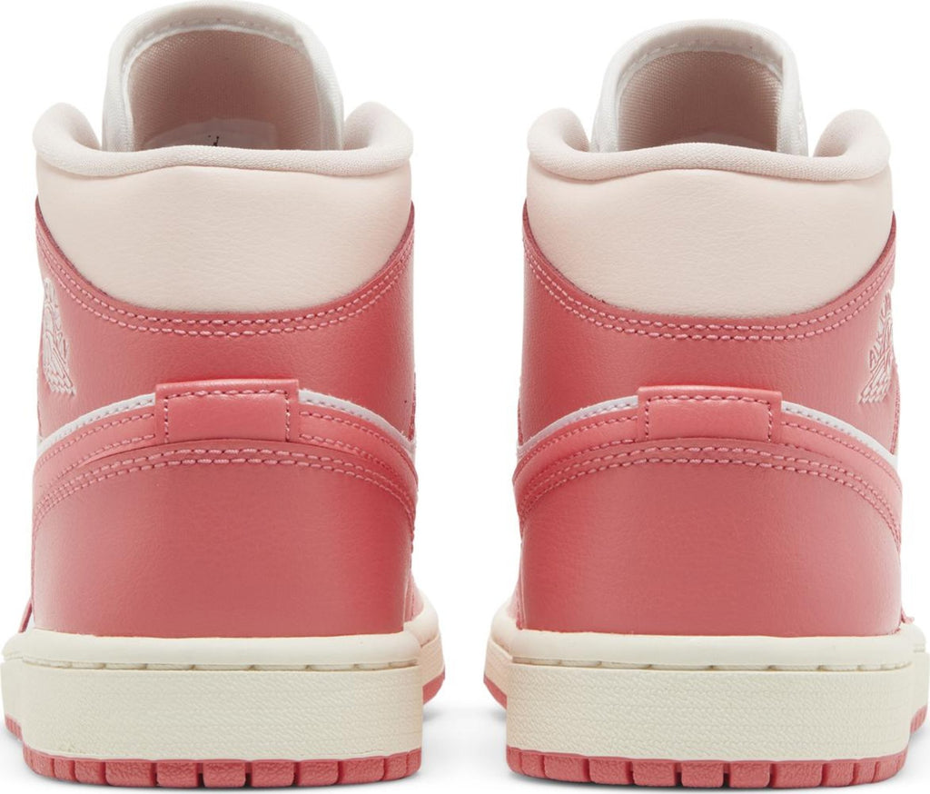 [BQ6472-186] Womens Air Jordan RETRO 1 MID 'STRAWBERRIES AND CREAM'