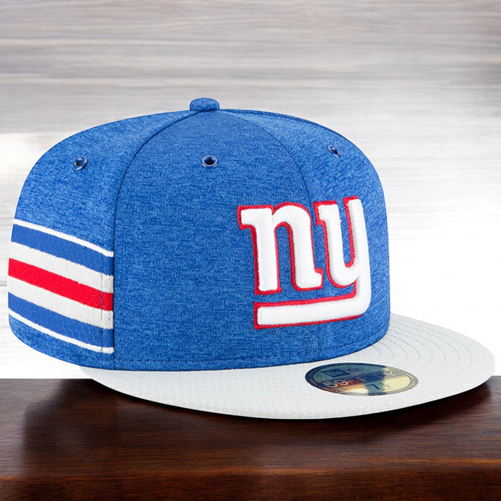 [11762993] Mens New Era NFL 2018 Sideline Home Official 59Fifty Fitted - Giants