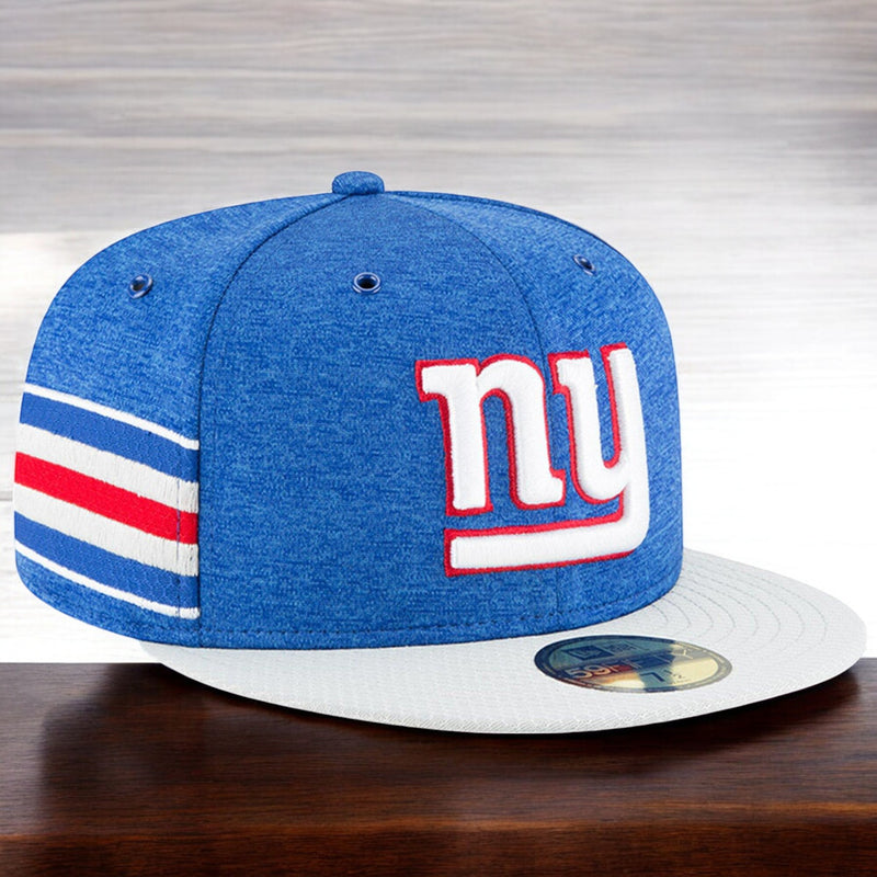 [11762993] Mens New Era NFL 2018 Sideline Home Official 59Fifty Fitted - Giants