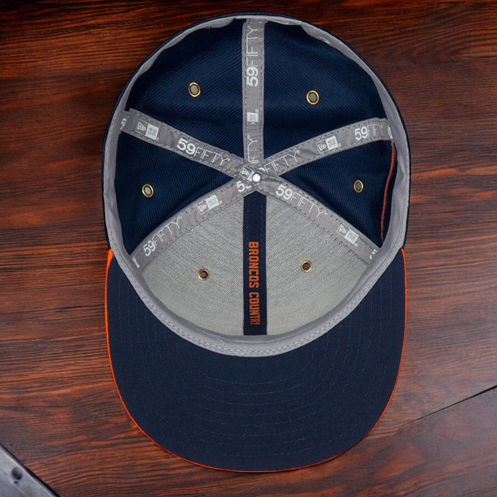 [11763014] Mens New Era NFL 2018 Sideline Home Official 59Fifty Fitted - Broncos