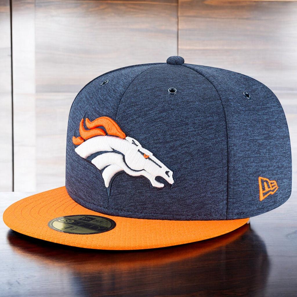 [11763014] Mens New Era NFL 2018 Sideline Home Official 59Fifty Fitted - Broncos