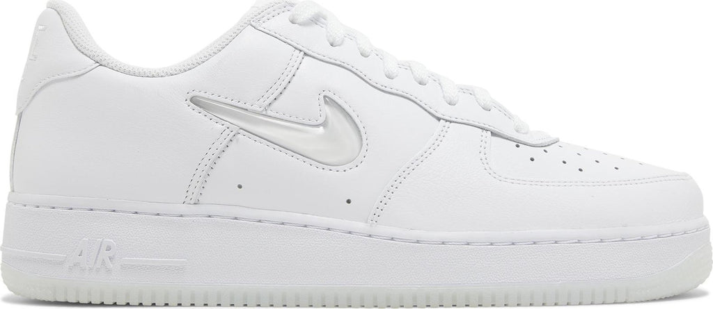 [FN5924-100] Mens Nike AIR FORCE 1 LOW '07 RETRO 'JEWEL SWOOSH TRIPLE WHITE'