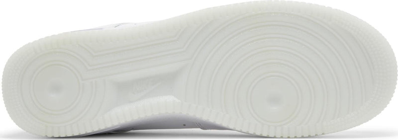 [FN5924-100] Mens Nike AIR FORCE 1 LOW '07 RETRO 'JEWEL SWOOSH TRIPLE WHITE'