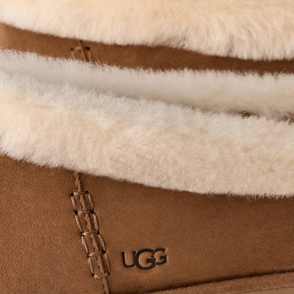 [1178111-CHE] WOMENS UGG ZORA BALLET FLAT 'CHESTNUT'