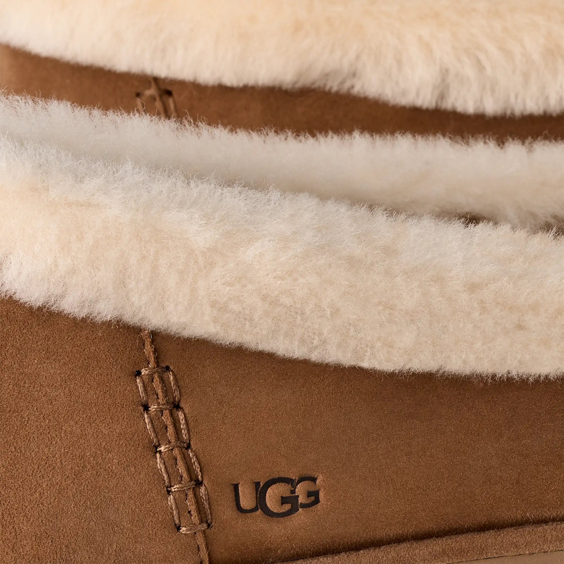 [1178111-CHE] WOMENS UGG ZORA BALLET FLAT 'CHESTNUT'