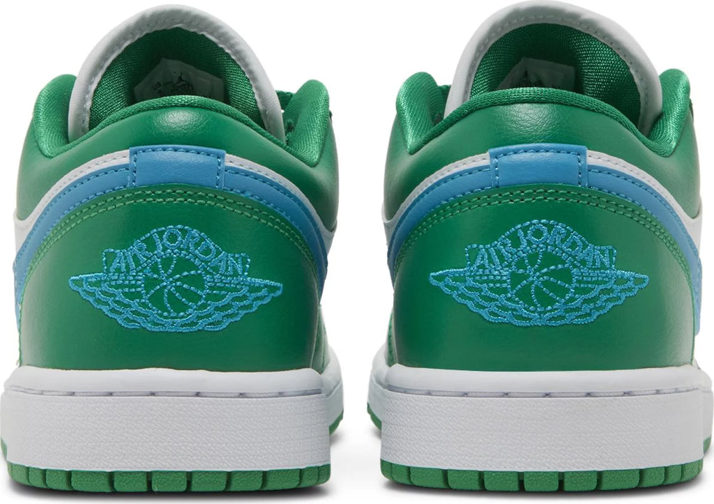 [DC0774-304] Womens Air Jordan Retro 1 Low 'Lucky Green Aquatone'