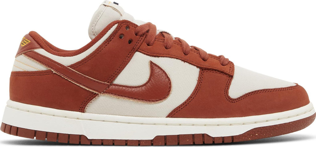 [DZ2710-101] Womens Nike DUNK LOW LX 'LIGHT OREWOOD BROWN RUGGED ORANGE'