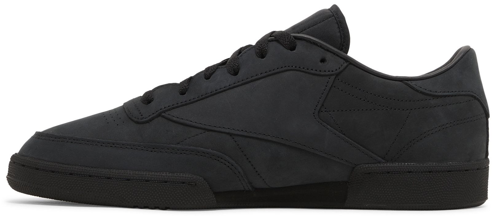 [100070327/IG8240] MENS REEBOK CLUB C 85 'JJJJOUND NUBUCK CORE BLACK'