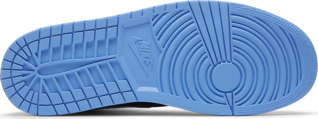 [DQ8426-401] Mens Air Jordan RETRO 1 MID 'UNIVERSITY BLUE BLACK'