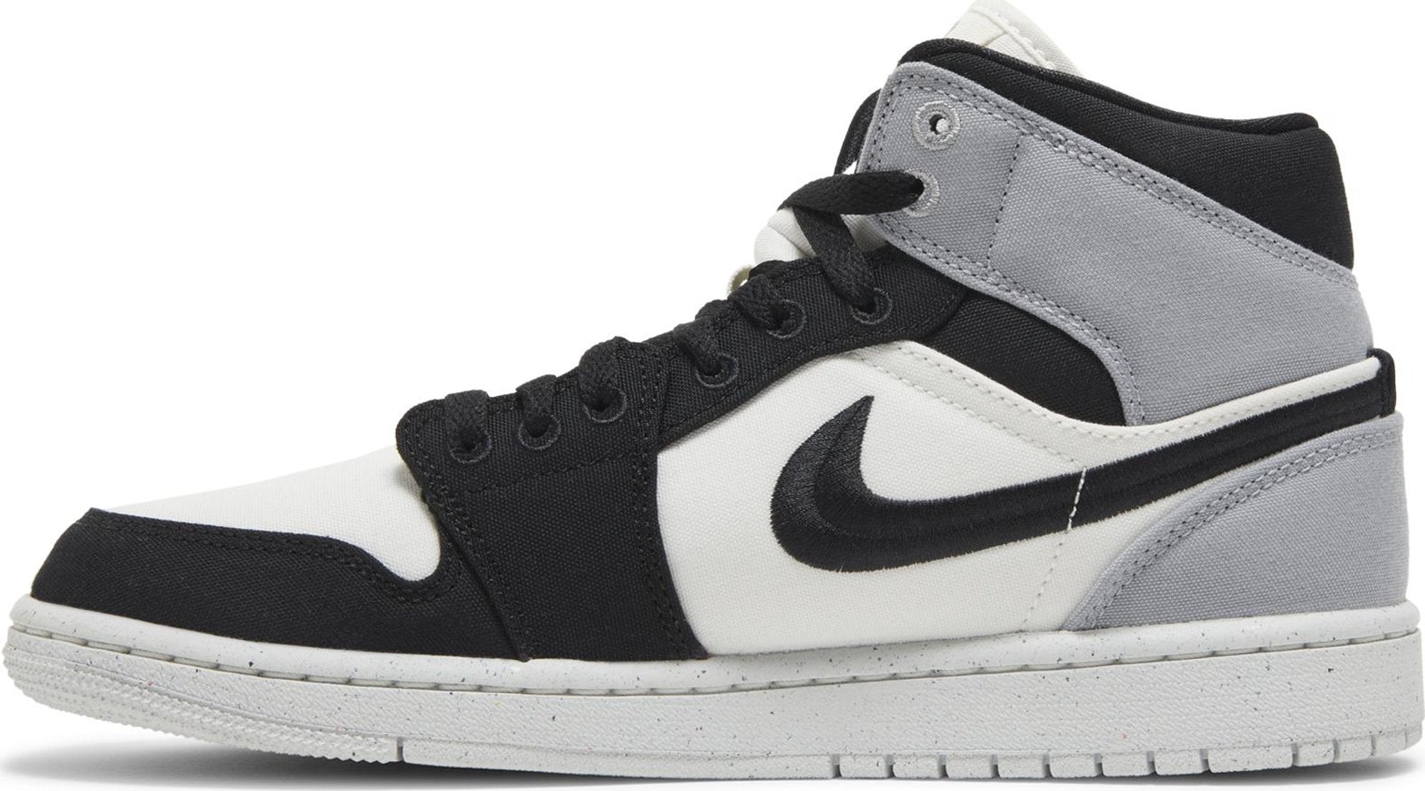 [DV0427-100] Womens Air Jordan Retro 1 Mid SE 'Light Steel Grey'