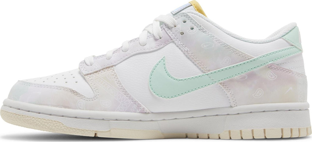 [FJ7707-131] Grade School Nike DUNK LOW 'PASTEL PAISLEY (GS)'