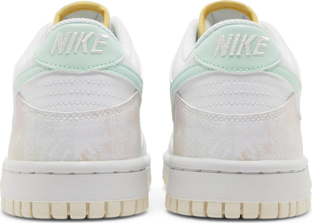 [FJ7707-131] Grade School Nike DUNK LOW 'PASTEL PAISLEY (GS)'