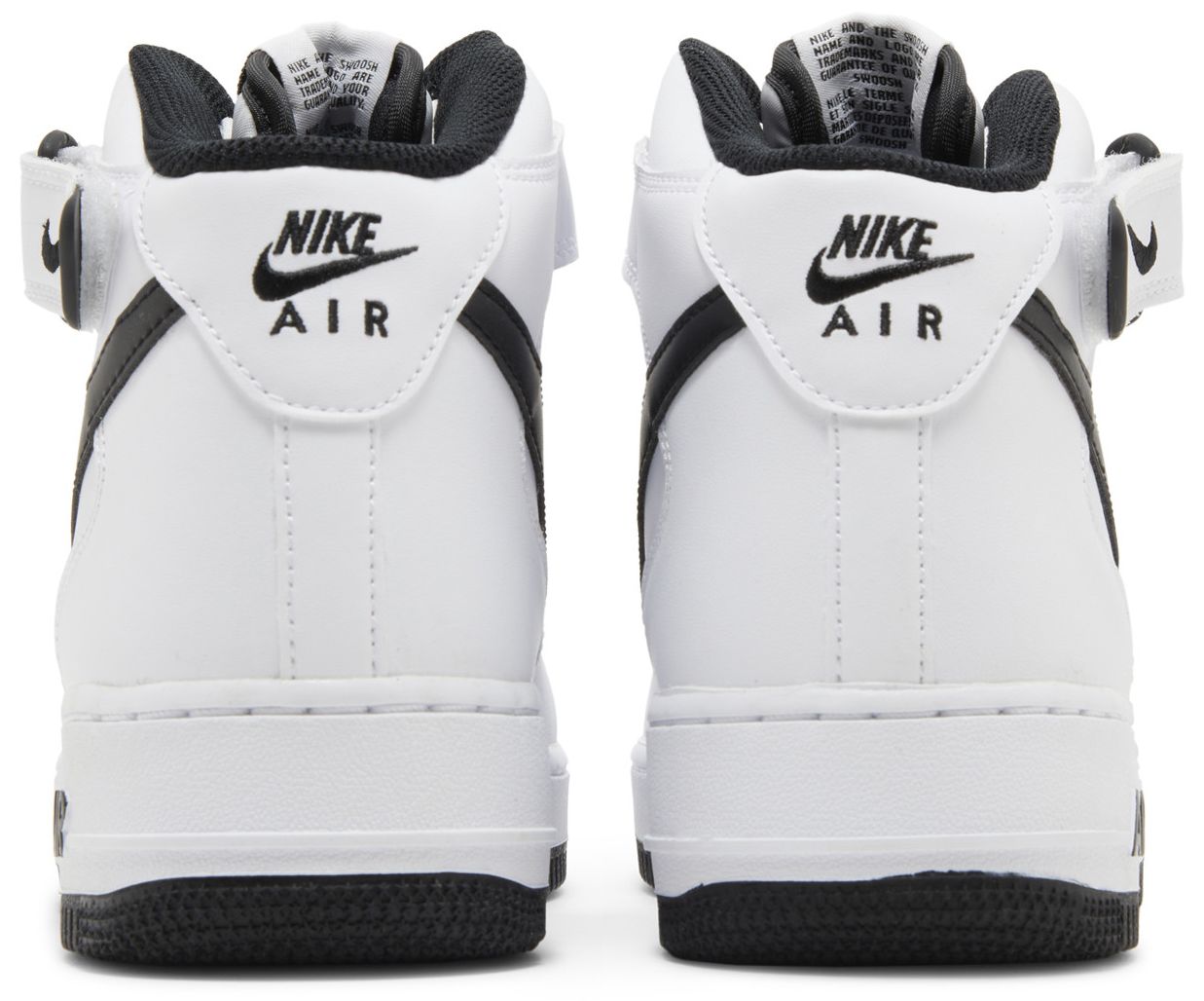 [DV0806-101] MENS NIKE AIR FORCE 1 MID 'WHITE BLACK (2023)'