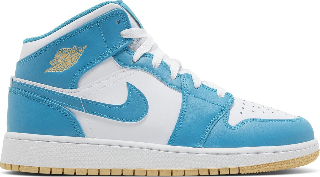 [DQ8423-400] Grade School Air Jordan RETRO 1 MID 'AQUATONE (GS)'
