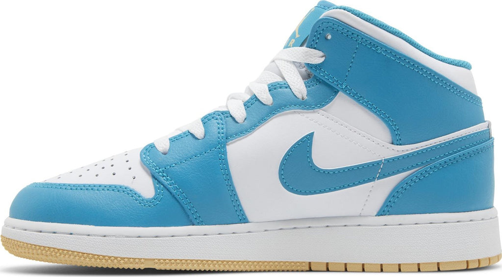 [DQ8423-400] Grade School Air Jordan RETRO 1 MID 'AQUATONE (GS)'