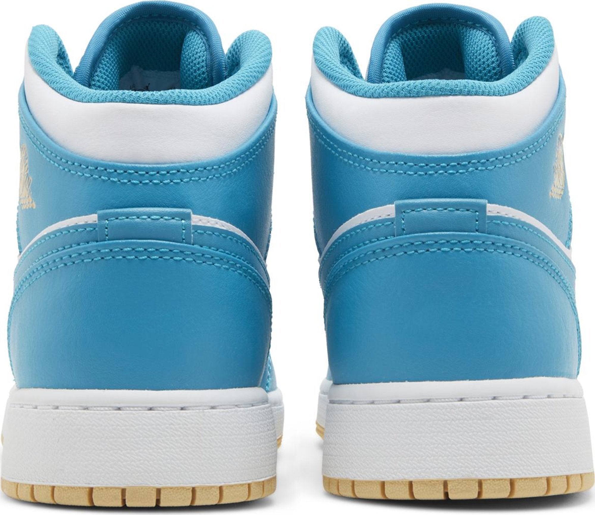 [DQ8423-400] Grade School Air Jordan RETRO 1 MID 'AQUATONE (GS)'