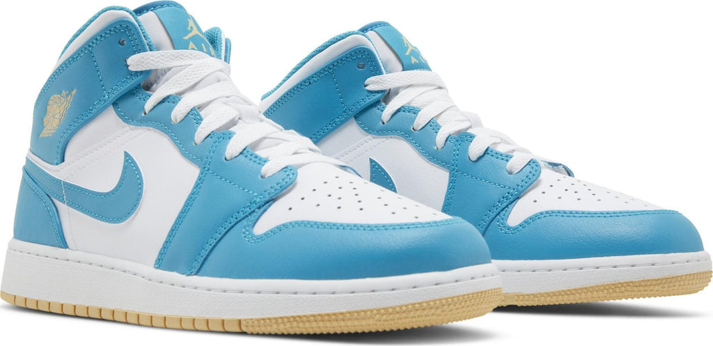 [DQ8423-400] Grade School Air Jordan RETRO 1 MID 'AQUATONE (GS)'