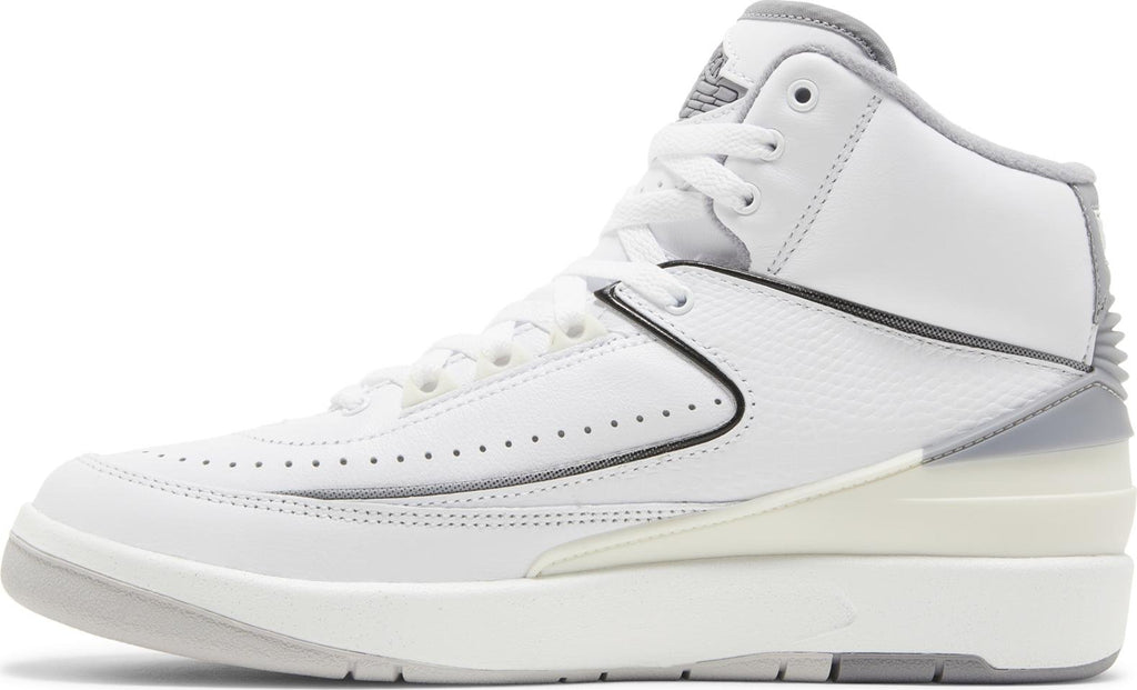 [DQ8562-100] Grade School Air Jordan RETRO 2 'CEMENT GREY (GS)'