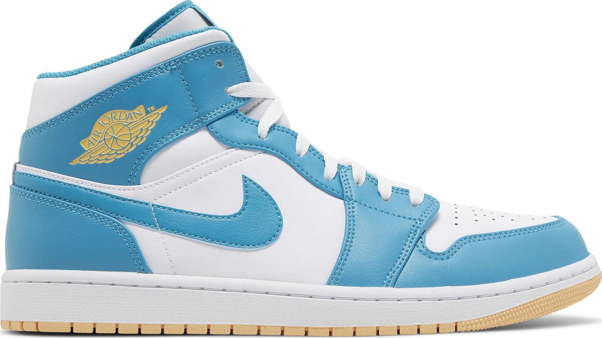 [DQ8426-400] Mens Air Jordan RETRO 1 MID 'AQUATONE'