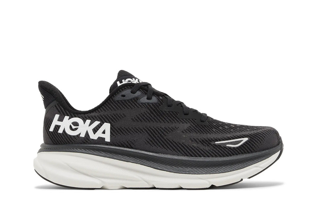 [1127895-BWHT] MENS HOKA CLIFTON 9