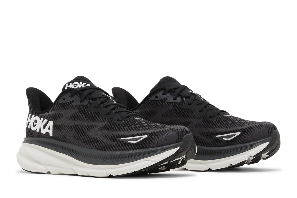[1127895-BWHT] MENS HOKA CLIFTON 9