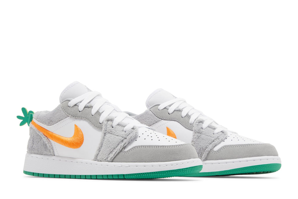 [DZ6333-083] Grade School Air Jordan RETRO 1 LOW SE 'RABBIT (GS)'