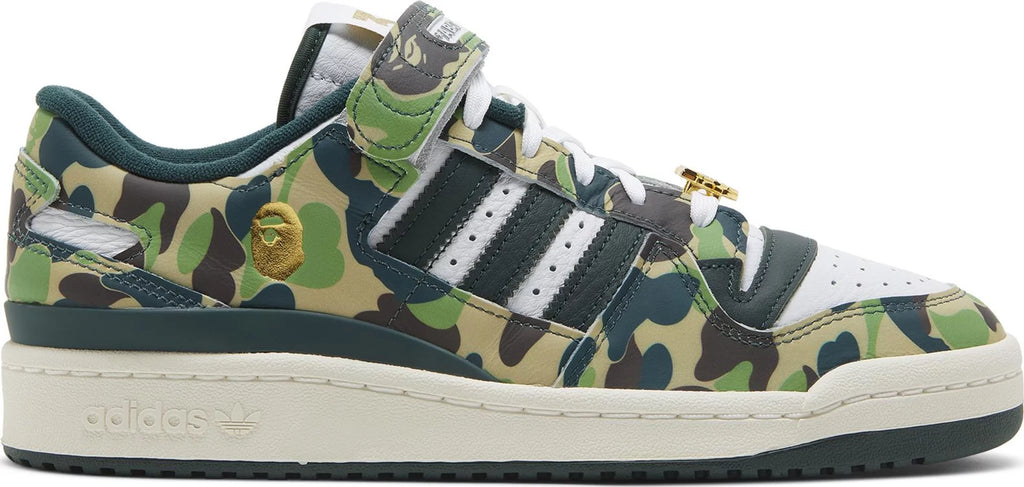 [ID4771] Mens Adidas Forum 84 Low 'Bape 30th Anniversary Green Camo'