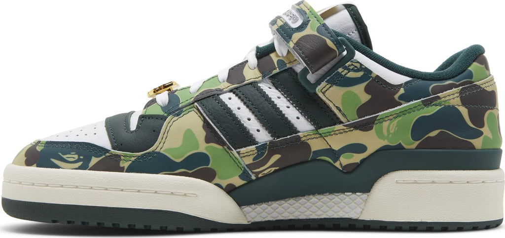 [ID4771] Mens Adidas Forum 84 Low 'Bape 30th Anniversary Green Camo'