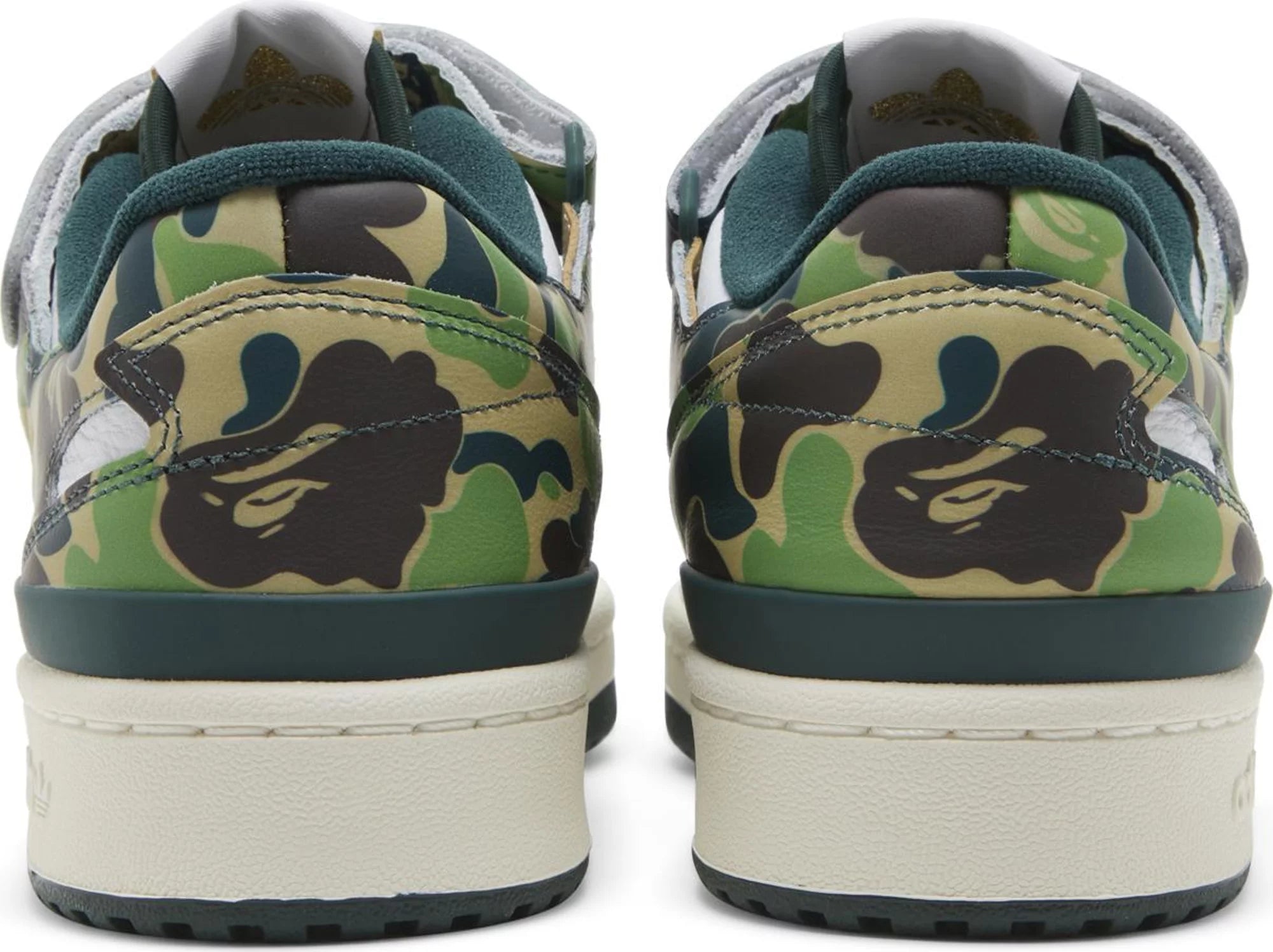 [ID4771] Mens Adidas Forum 84 Low 'Bape 30th Anniversary Green Camo'